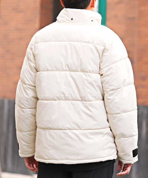 ラグスタイル LUXSTYLE ビッグフード中綿ジャケット/中綿ジャケット メンズ ブルゾン フード ボリュームネック