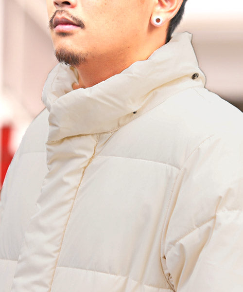 ラグスタイル LUXSTYLE ビッグフード中綿ジャケット/中綿ジャケット メンズ ブルゾン フード ボリュームネック