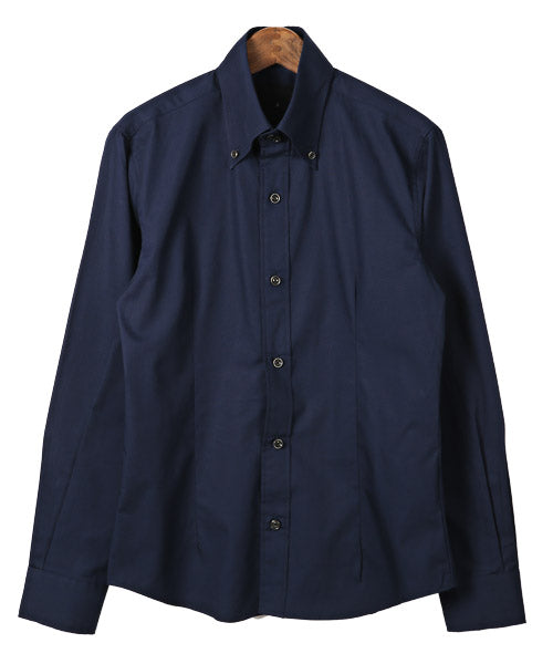 ラグスタイル LUXSTYLE 【極ーきわみー】日本製ブロードデュエボタンダウン長袖シャツ/GarsonWave シャツ メンズ 長袖 日本製 定番 BITTER ビター系
