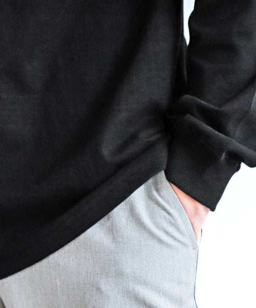 ラグスタイル LUXSTYLE TRAP/U天竺胸ポケットロゴ刺繍ロンT/ロンT メンズ 長袖Tシャツ ポケット ロゴ 刺繍 ワンポイント