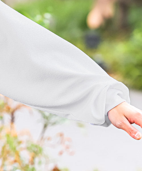 ラグスタイル LUXSTYLE 梨地ウェーブ切替デザインBIGロンT/ロンT メンズ ビッグシルエット 梨地 デザイン 切替 ロゴ プリント