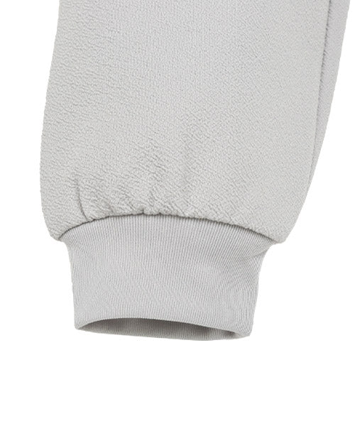 ラグスタイル LUXSTYLE 梨地ウェーブ切替デザインBIGロンT/ロンT メンズ ビッグシルエット 梨地 デザイン 切替 ロゴ プリント