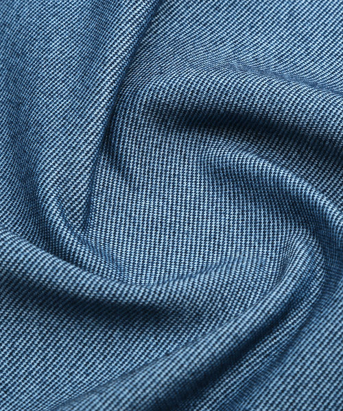 ラグスタイル LUXSTYLE カットデニムジャガードテープZIPパーカー/パーカー メンズ カットデニム ジップアップ ロゴテープ