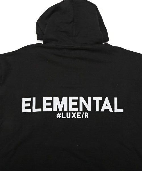 ラグスタイル LUXSTYLE LUXE/R裏毛リフレクターロゴBIGパーカー/パーカー メンズ スウェット ビッグシルエット ロゴ プリント