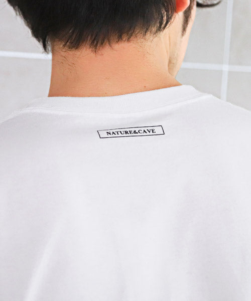 ラグスタイル LUXSTYLE TRAP/UロゴプリントロンT/ロンT メンズ 長袖Tシャツ ロゴ プリント ワンポイント シンプル