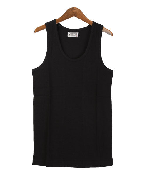 LUXSTYLE Ribbed Tank Top / Tank Top for Men Sleeveless Ribbed Textured Plain Inner Slim