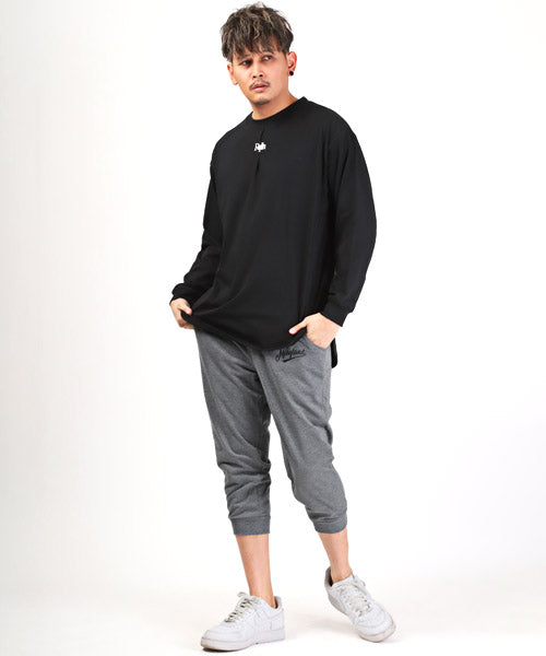 拉格風格 LUXSTYLE 迷你毛圈汗衫短褲/短褲 男士 汗衫 毛圈 標誌 印刷 春夏