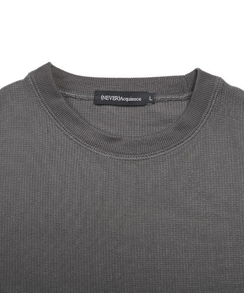 ラグスタイル LUXSTYLE ミラノリブクルーネックBIGニットソー/ニットソー メンズ ミラノリブ ニット セーター カットソー ビッグシルエット