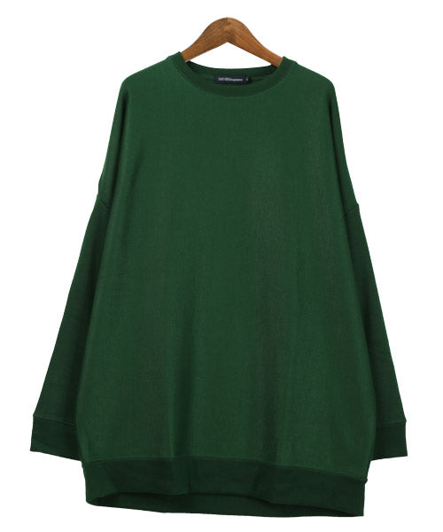 ラグスタイル LUXSTYLE ミラノリブクルーネックBIGニットソー/ニットソー メンズ ミラノリブ ニット セーター カットソー ビッグシルエット