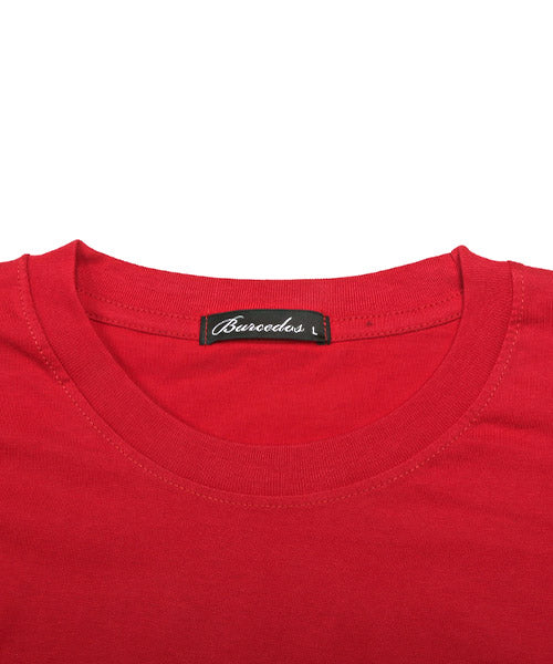 ラグスタイル LUXSTYLE Impossibleロゴプリント半袖Tシャツ/Tシャツ メンズ レディース 半袖 ロゴ プリント 英字 プリントTシャツ （ホワイト） ホワイト