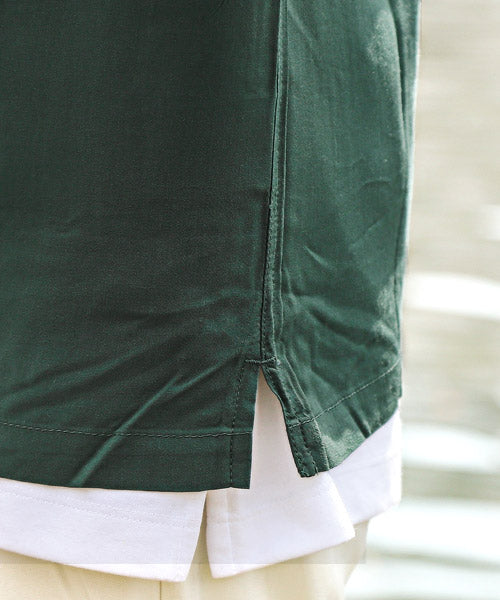 ラグスタイル LUXSTYLE レーヨン無地アロハシャツ/半袖シャツ メンズ オープンカラー アロハシャツ レーヨン 無地 薄手 （ネイビー） ネイビー