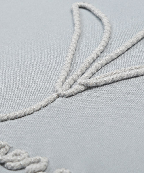 ラグスタイル LUXSTYLE ポンチ切替半袖ビッグTシャツ/Tシャツ メンズ レディース 半袖 ポンチ 刺繍 ビッグシルエット