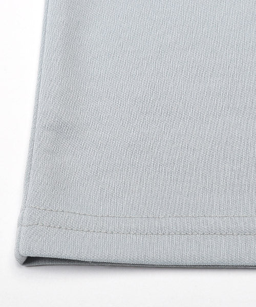 ラグスタイル LUXSTYLE ポンチ切替半袖ビッグTシャツ/Tシャツ メンズ レディース 半袖 ポンチ 刺繍 ビッグシルエット