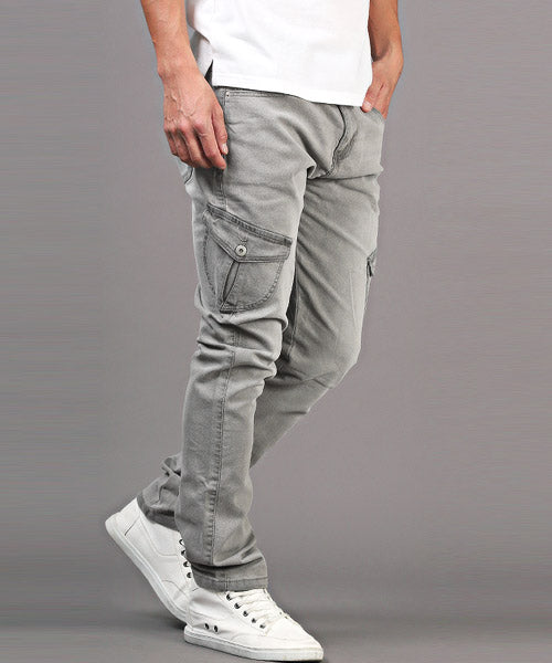 Rug Style LUXSTYLE Denim Cargo Pants/Denim Pants Cargo Pants Men's Stretch Jeans Denim