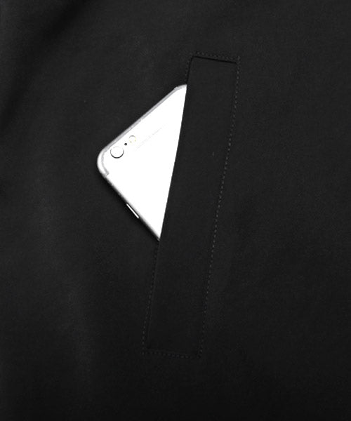 ラグスタイル LUXSTYLE ジップアップジャケット/ジャケット メンズ ブルゾン 無地 ビッグシルエット ジップアップ （ブラック） ブラック