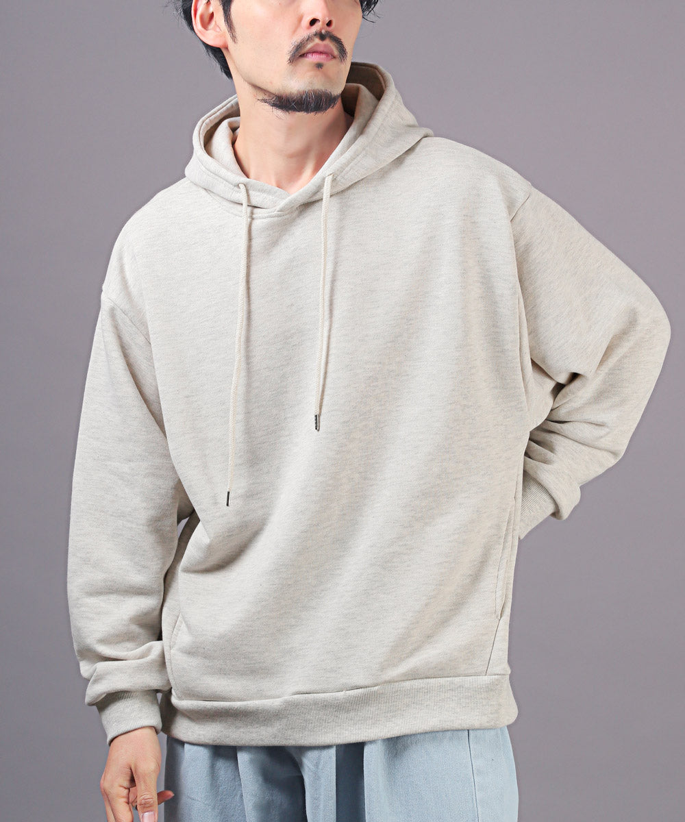 Rug Style LUXSTYLE Heavyweight Balloon Silhouette Pullover Hoodie / Men's Hoodie Pullover Hoodie Hoodie Men's Heavyweight Plain