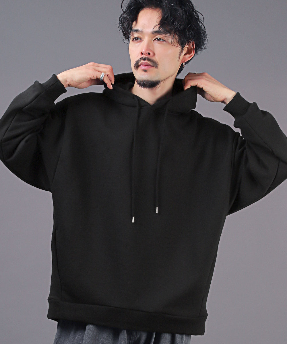 Rug Style LUXSTYLE Heavyweight Balloon Silhouette Pullover Hoodie / Men's Hoodie Pullover Hoodie Hoodie Men's Heavyweight Plain