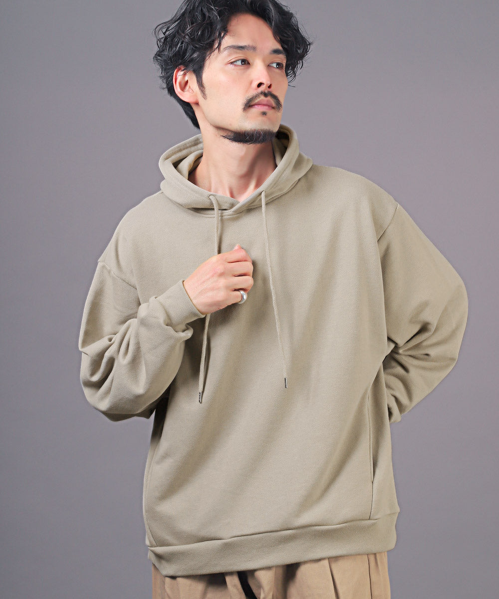 Rug Style LUXSTYLE Heavyweight Balloon Silhouette Pullover Hoodie / Men's Hoodie Pullover Hoodie Hoodie Men's Heavyweight Plain