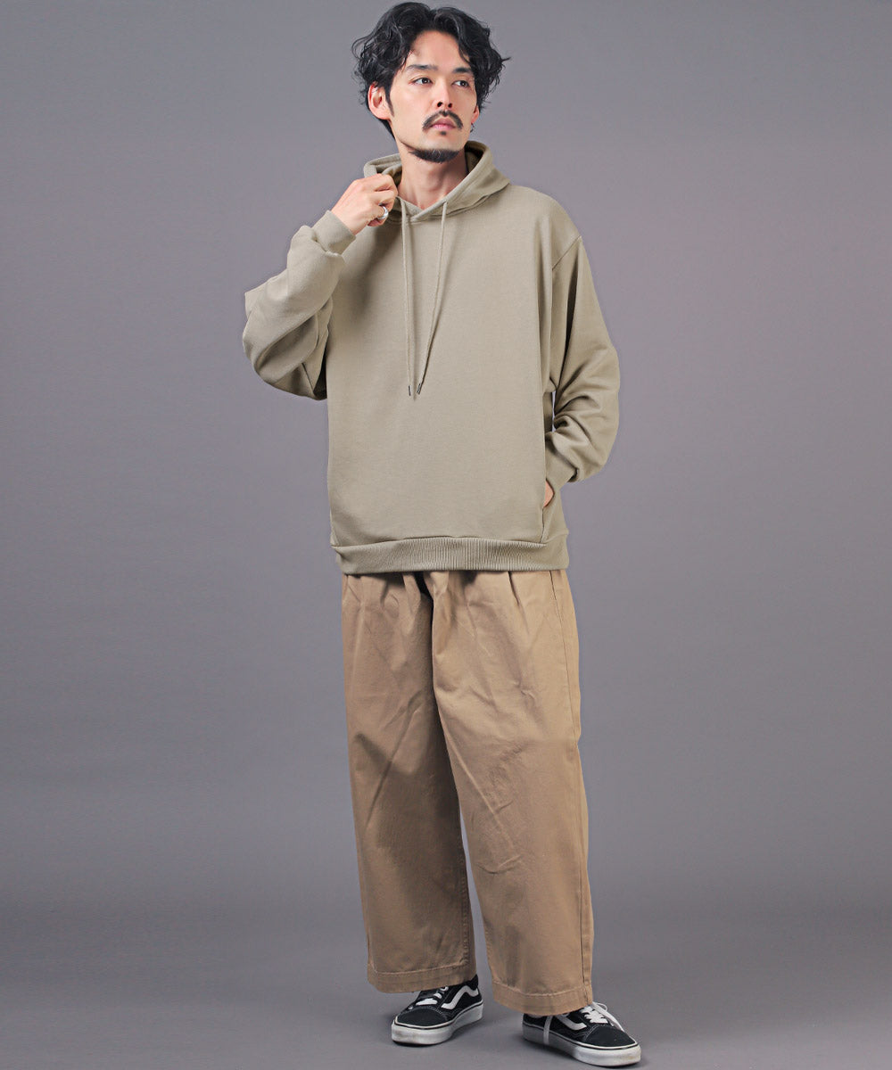 Rug Style LUXSTYLE Heavyweight Balloon Silhouette Pullover Hoodie / Men's Hoodie Pullover Hoodie Hoodie Men's Heavyweight Plain