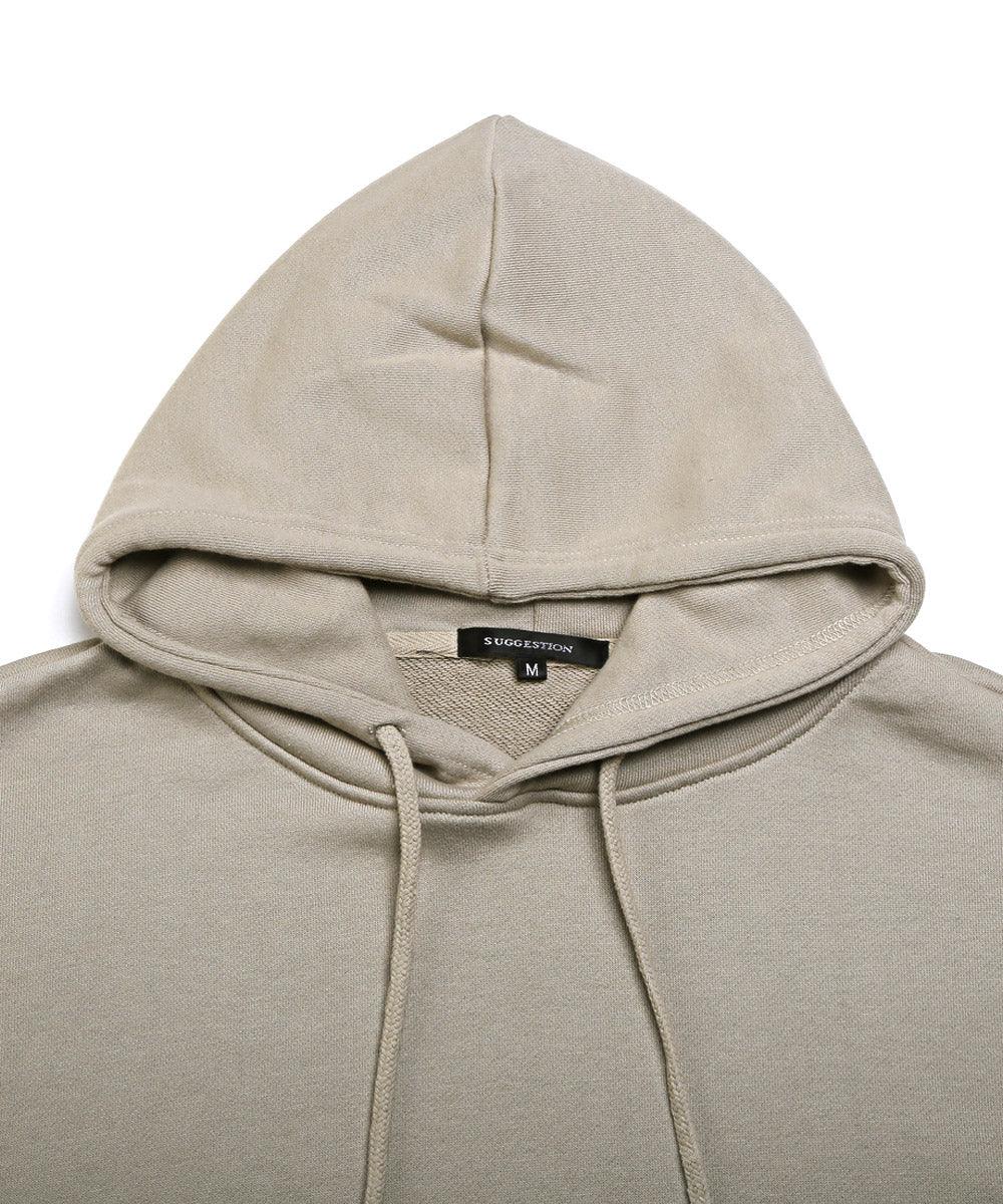 Rug Style LUXSTYLE Heavyweight Balloon Silhouette Pullover Hoodie / Men's Hoodie Pullover Hoodie Hoodie Men's Heavyweight Plain
