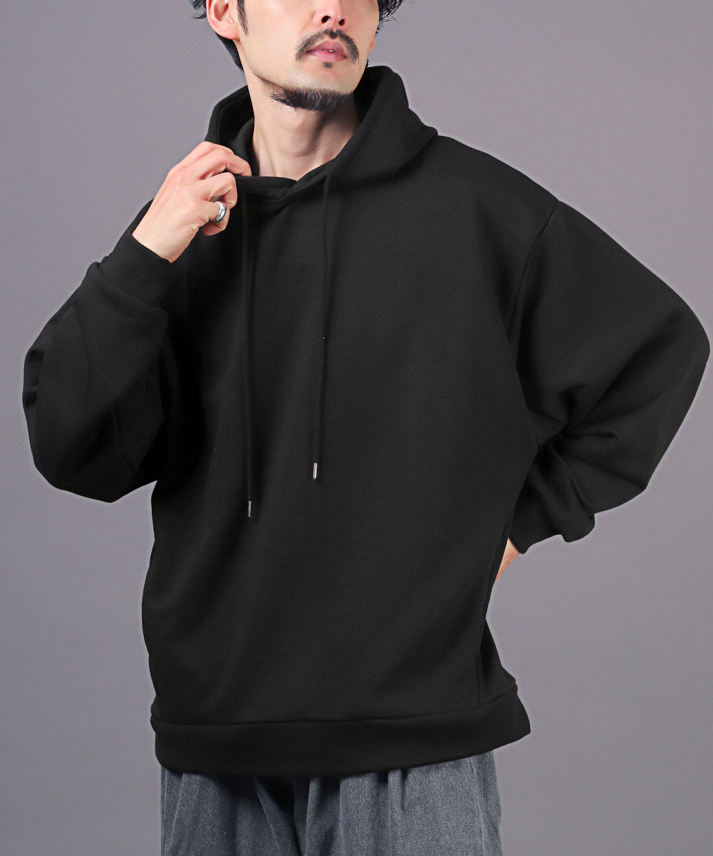 Rug Style LUXSTYLE Heavyweight Balloon Silhouette Pullover Hoodie / Men's Hoodie Pullover Hoodie Hoodie Men's Heavyweight Plain
