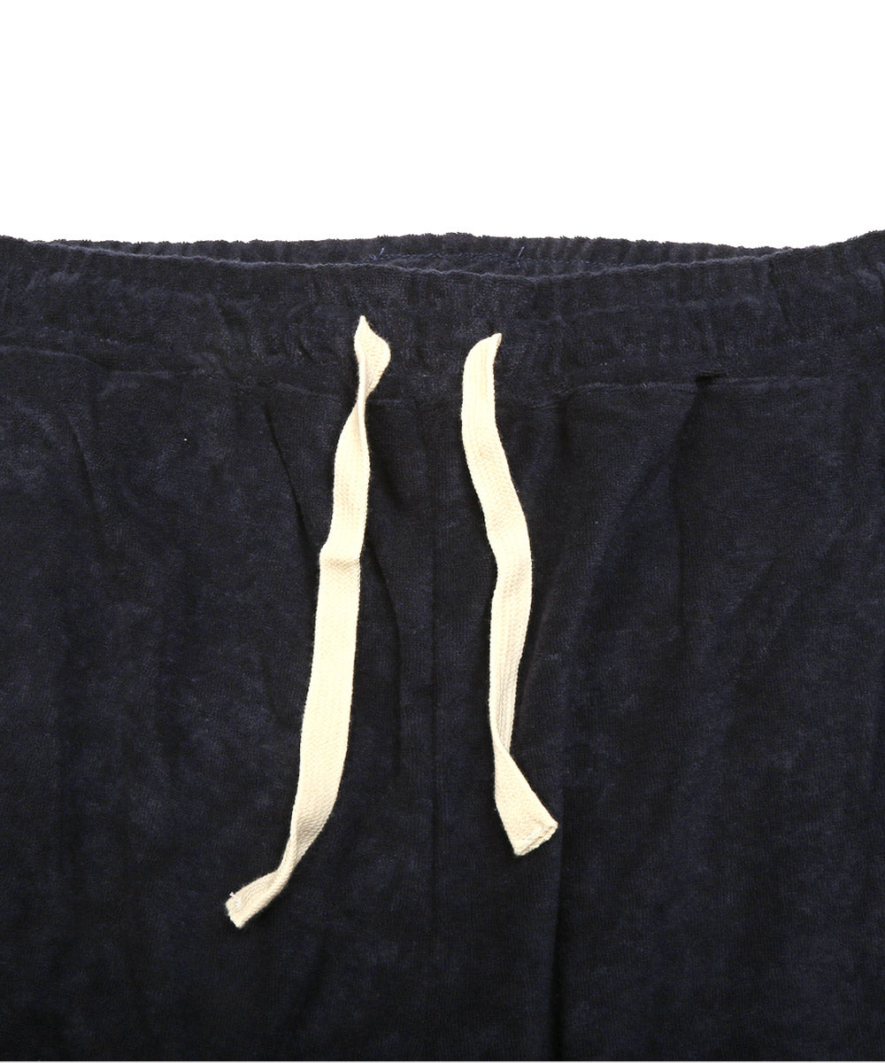 ラグスタイル LUXSTYLE パイル裾ラインショーツ/ショートパンツ イージーパンツ メンズ パイル 膝上 ライン タオル地 春 夏