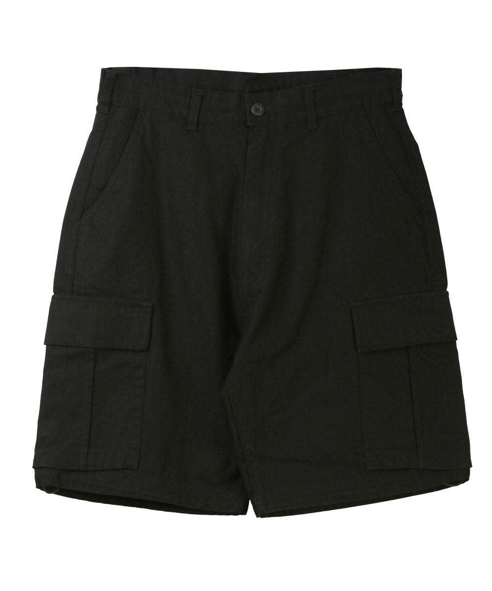 ラグスタイル LUXSTYLE ツイルカーゴショートパンツ/ショートパンツ メンズ カーゴパンツ ハーフパンツ ツイル 夏 短パン 膝上