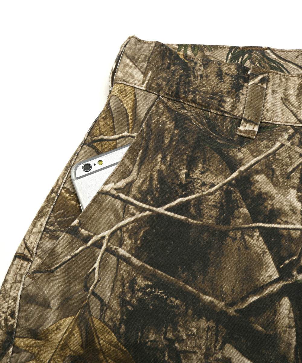 ラグスタイル LUXSTYLE ツイルカーゴショートパンツ/ショートパンツ メンズ カーゴパンツ ハーフパンツ ツイル 夏 短パン 膝上