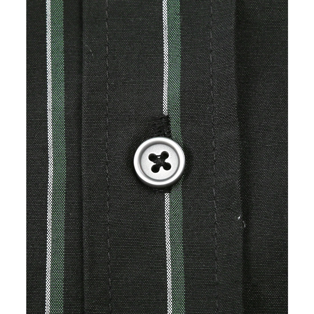 拉格風格 LUXSTYLE 總柄鈕扣長袖襯衫/鈕扣胸口口袋 條紋 格子 總柄 平織布料