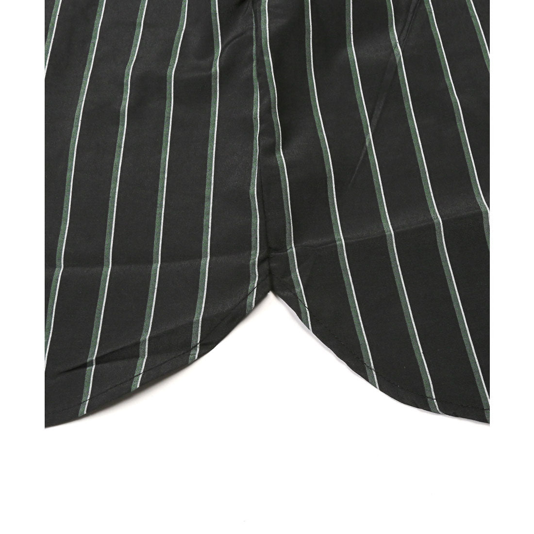 拉格風格 LUXSTYLE 總圖案常規領長袖襯衫/常規領 胸口袋 條紋 格子 總圖案 平紋布料