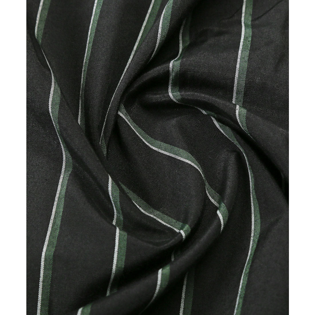 拉格風格 LUXSTYLE 總圖案常規領長袖襯衫/常規領 胸口袋 條紋 格子 總圖案 平紋布料