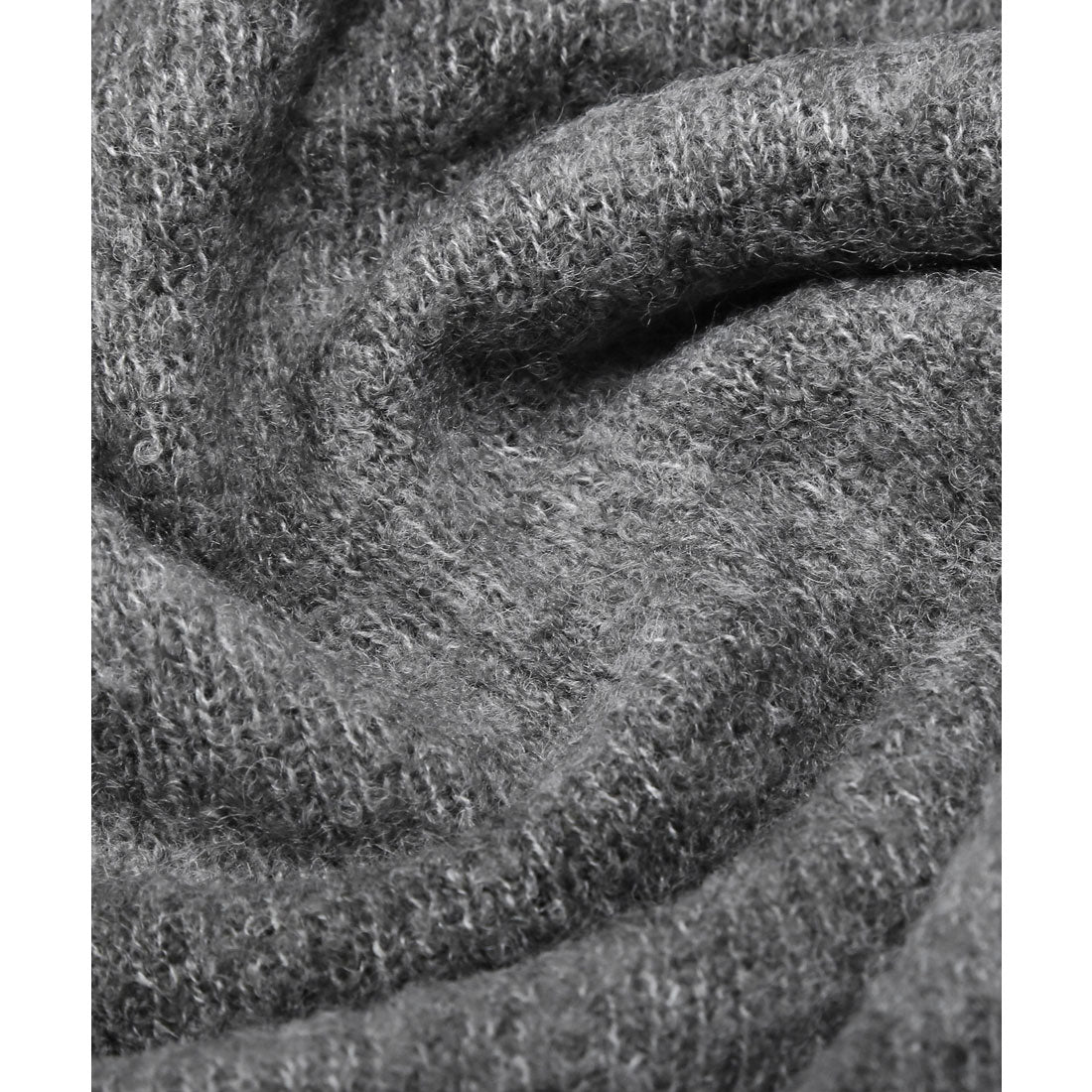 LUXSTYLE Rag Style Gradient Crew Neck Knit / Knitwear Gradient Crew Neck Big Silhouette Plus Size