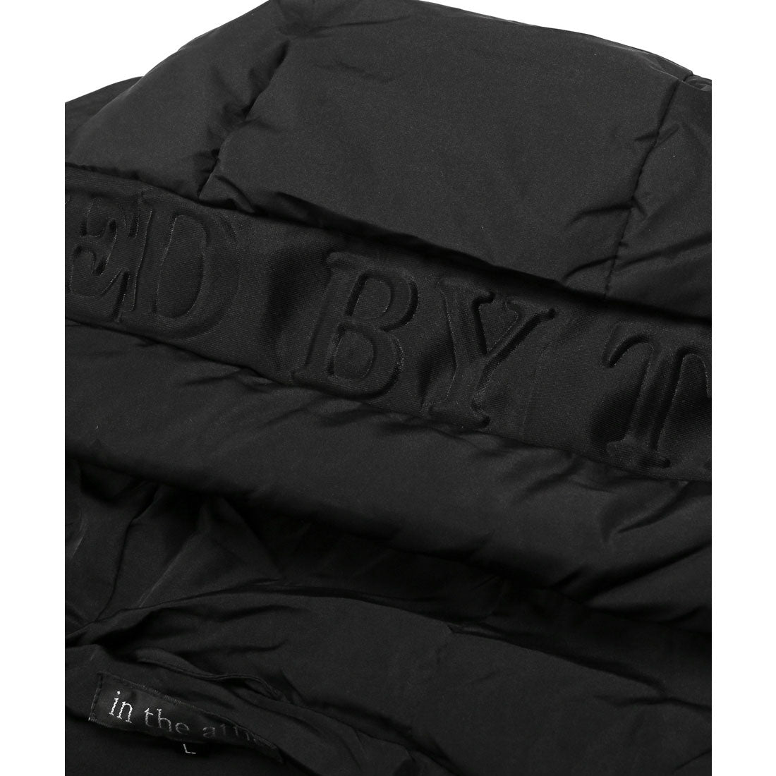 ラグスタイル LUXSTYLE 圧着キルトフードエンボスフェイクダウンベスト/ファイバーダウン ダウンベスト ベストジャケット 大きいサイズ 暖かい 軽量 保温 防寒