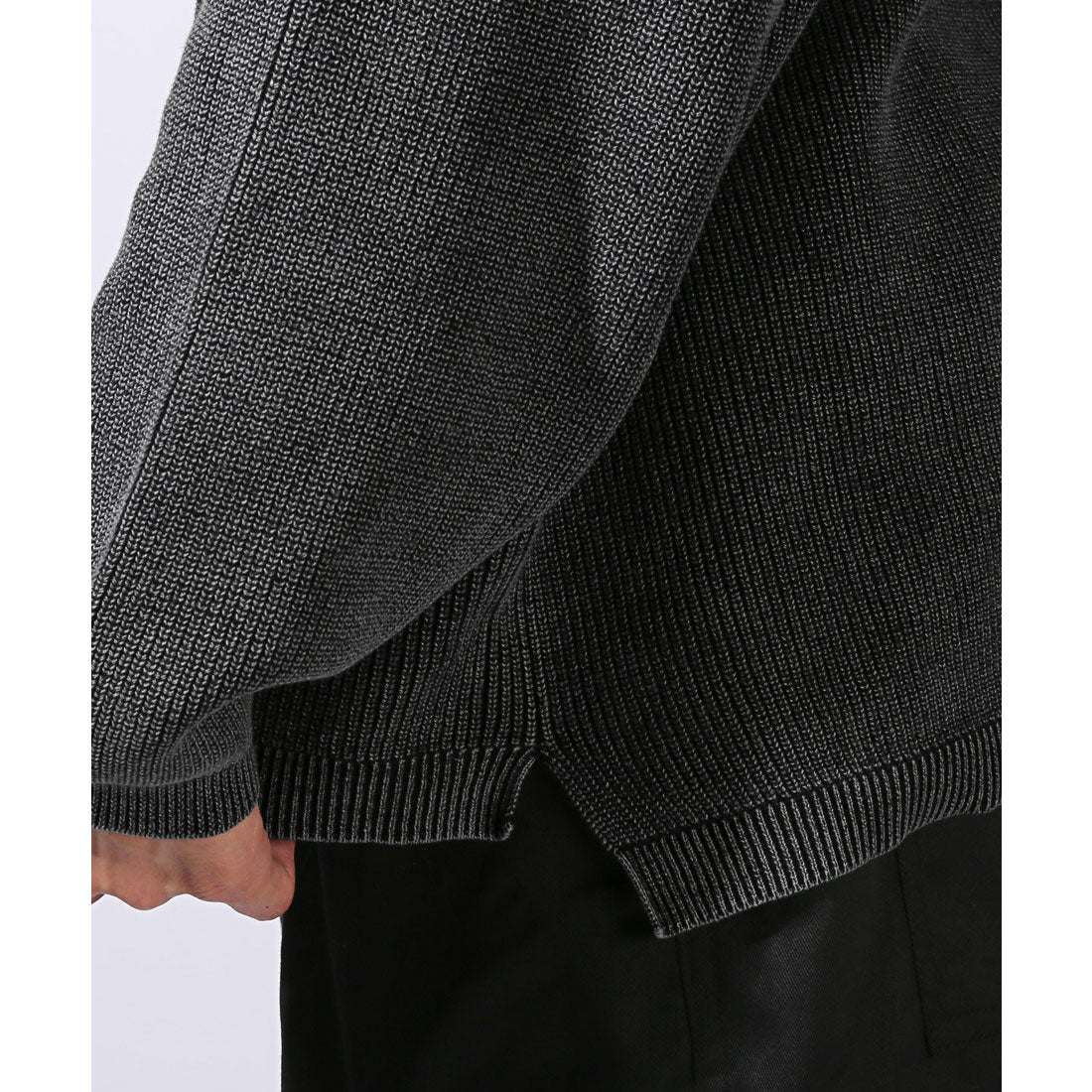 Rug Style LUXSTYLE 12G Single Rib Stone Wash Knit/Knitwear 12G Single Rib Stone Wash Oversized Spring Autumn Winter Plus Size Plain