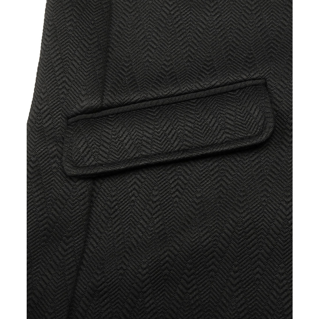 ラグスタイル LUXSTYLE Bernings Shoふくれシェブロン柄イタリアンカラージャケット/メンズ テーラードジャケット 無地 ストレッチ