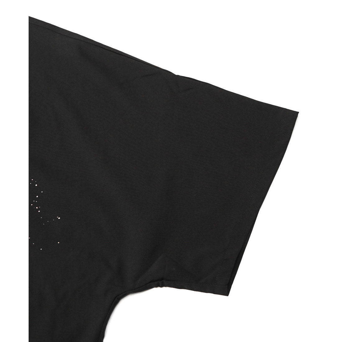 ラグスタイル LUXSTYLE ペイントプリントドルマンスリーブ半袖シャツ/半袖 メンズ レディース 半袖シャツ ドルマンスリーブ ブラウス オーバーサイズ ビッグシルエット （ブラック） ブラック