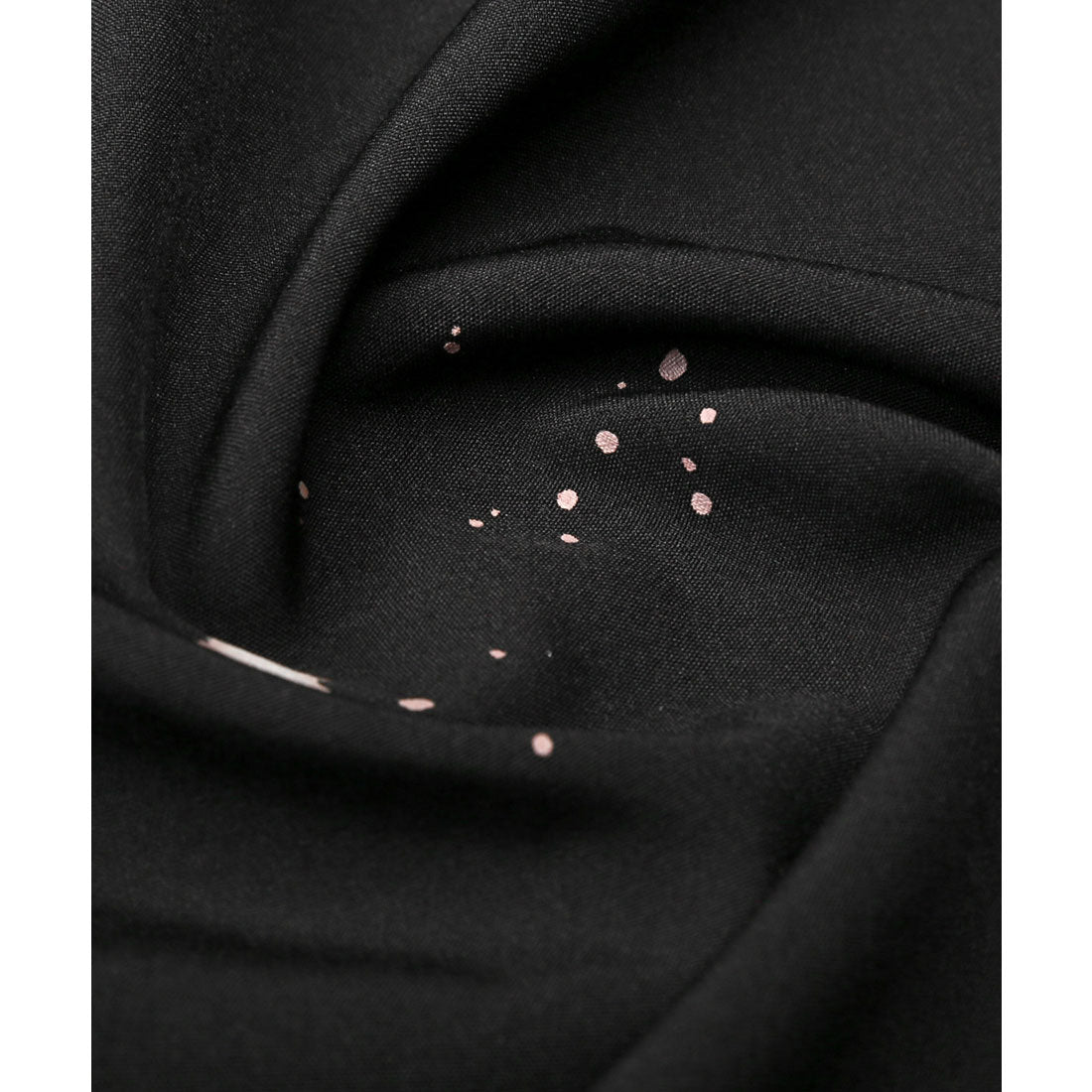 ラグスタイル LUXSTYLE ペイントプリントドルマンスリーブ半袖シャツ/半袖 メンズ レディース 半袖シャツ ドルマンスリーブ ブラウス オーバーサイズ ビッグシルエット （ブラック） ブラック