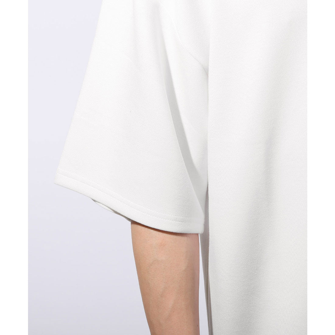 ラグスタイル LUXSTYLE フラワープリントバック貼り付けポンチTシャツ/トップス カットソー メンズ 接触冷感 クール とろみ バックプリント ポンチ ロゴ 薔薇 フラワー プリント （ブラック） ブラック