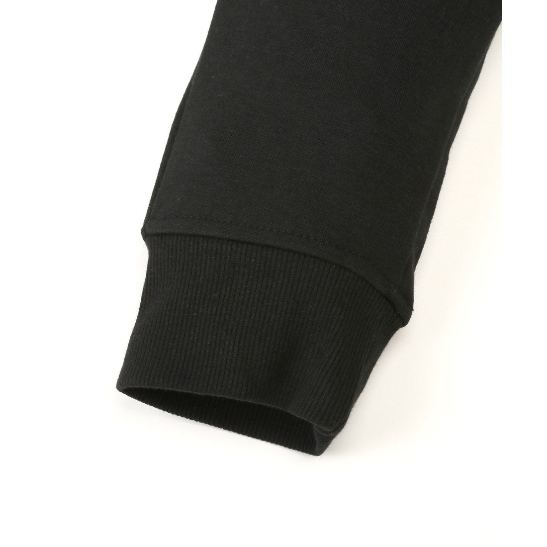 ラグスタイル LUXSTYLE ポンチジョガーパンツ/スウェットパンツ イージーパンツ メンズ ポンチ 無地 裾リブ 大きいサイズ ウエストゴム ストレッチ （ブラック） ブラック