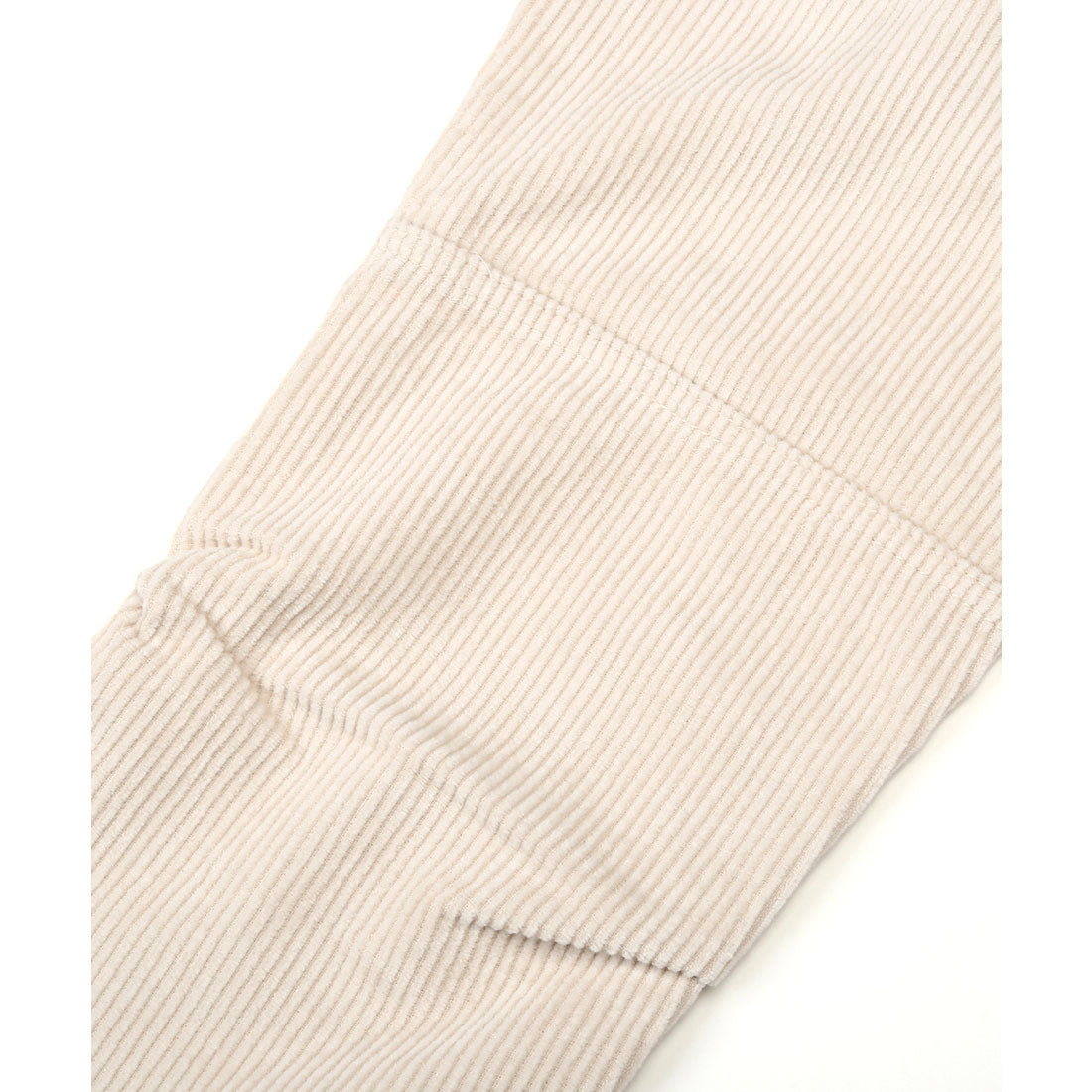 ラグスタイル LUXSTYLE コーデュロイタック入りクロップドパンツ/7分丈 9分丈 アンクル コーデュロイ タック入り タックパンツ コーデュロイパンツ チノパン （グレージュ） グレージュ