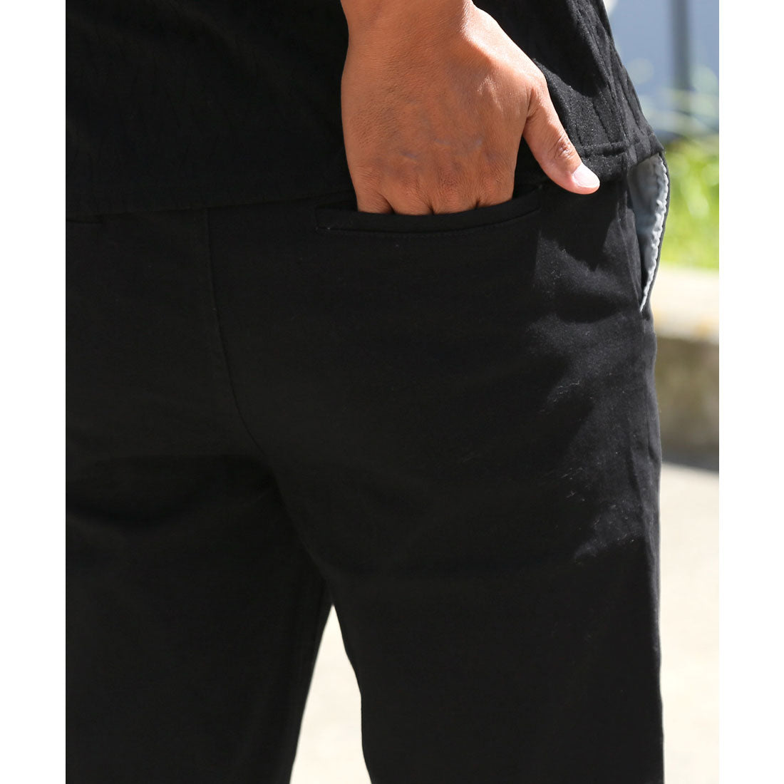 ラグスタイル LUXSTYLE ストレッチチノクロップドパンツ/チノパン クロップド丈 ひざ下 7分丈 ゴルフ 綿 コットン ストレッチ 伸縮性 スリム 細身 スキニー テーパード （ホワイト） ホワイト