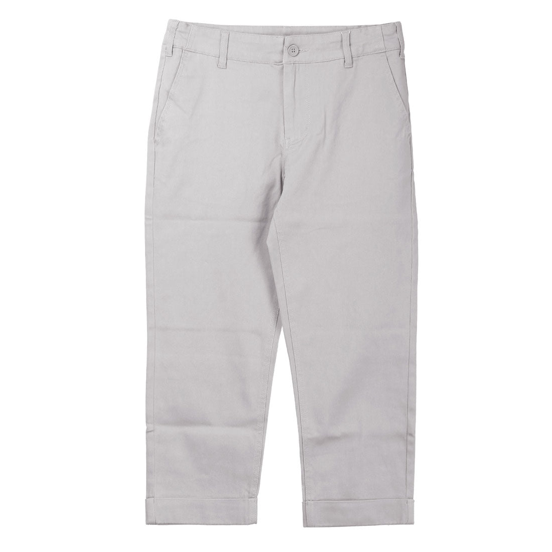ラグスタイル LUXSTYLE ストレッチチノクロップドパンツ/チノパン クロップド丈 ひざ下 7分丈 ゴルフ 綿 コットン ストレッチ 伸縮性 スリム 細身 スキニー テーパード （ホワイト） ホワイト