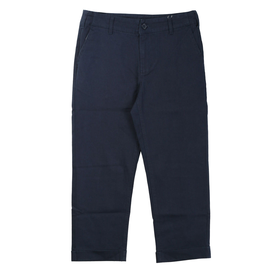 ラグスタイル LUXSTYLE ストレッチチノクロップドパンツ/チノパン クロップド丈 ひざ下 7分丈 ゴルフ 綿 コットン ストレッチ 伸縮性 スリム 細身 スキニー テーパード （ホワイト） ホワイト