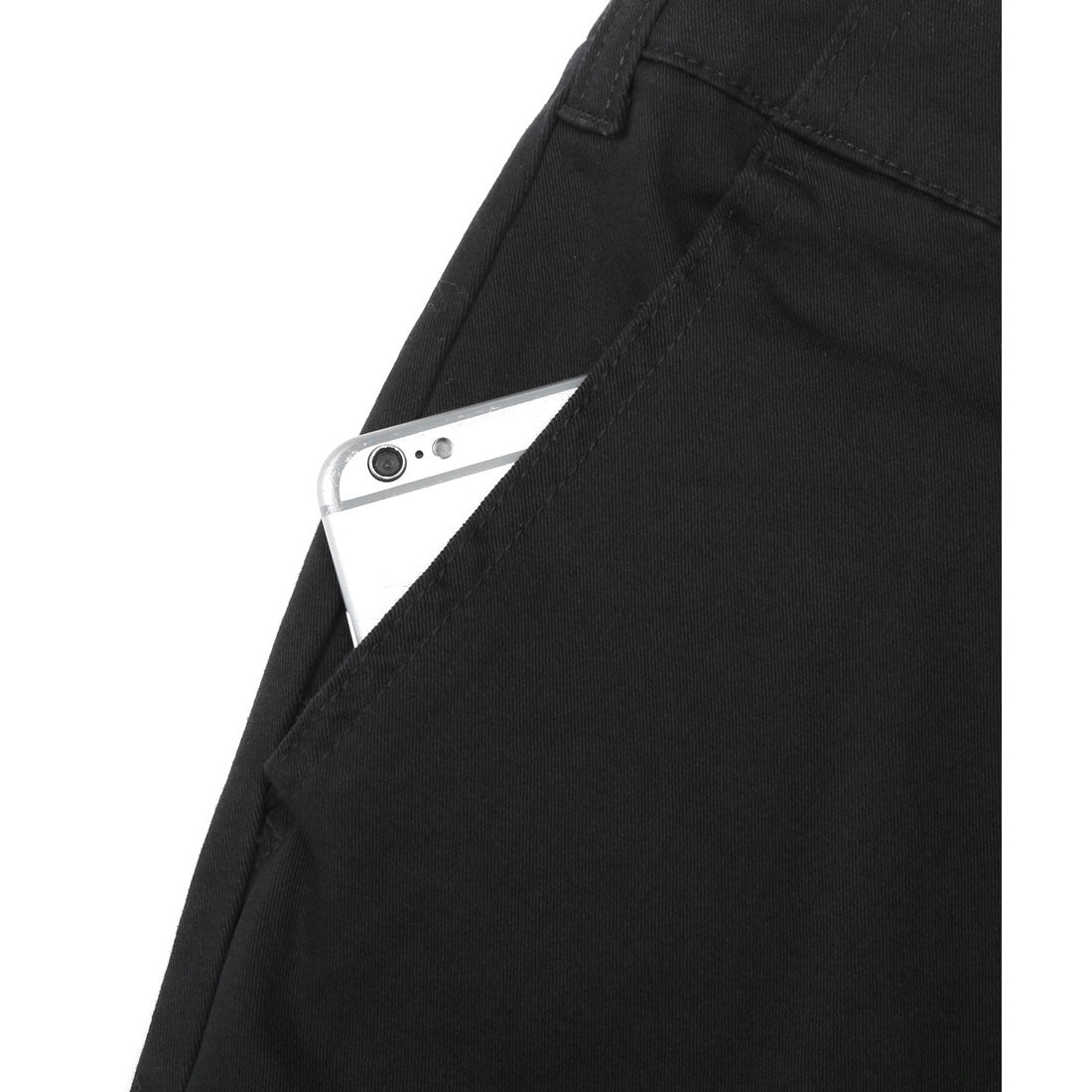 ラグスタイル LUXSTYLE ストレッチチノショートパンツ/ボトムス ハーフパンツ 短パン メンズ 膝下丈 ショート丈 細身 無地 ストレッチ 伸縮性 （グレー） グレー