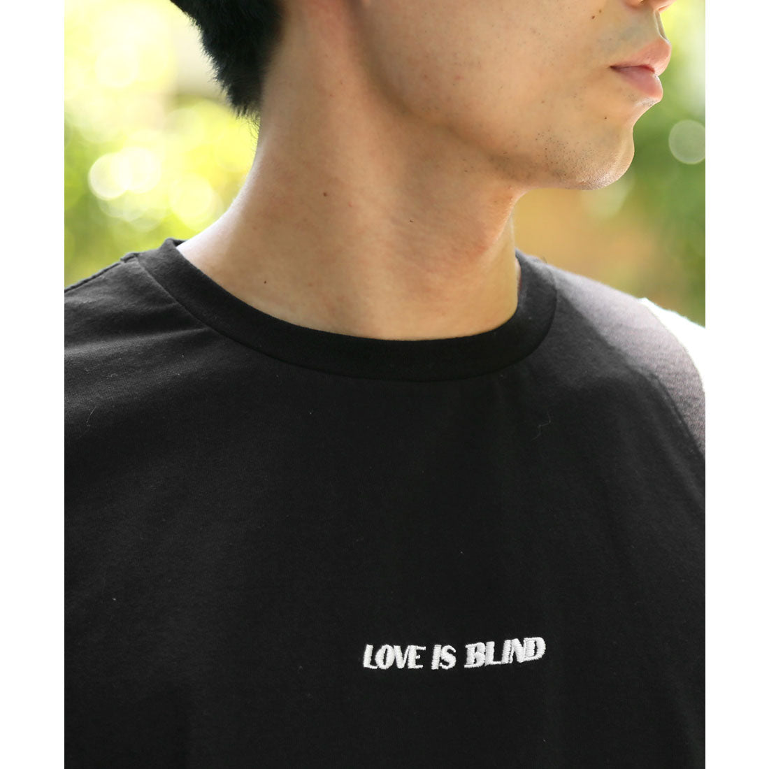 ラグスタイル LUXSTYLE バックデニムハートロゴアップリケ半袖Tシャツ/トップス カットソー メンズ デニム ハート アップリケ 切り替え リメイク風 配色 ロゴ 刺繍 綿 コットン （ホワイト） ホワイト