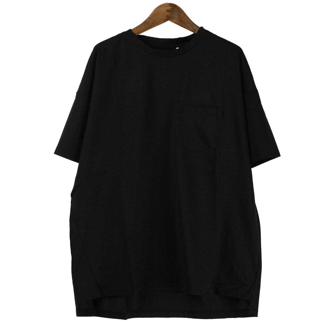 ラグスタイル LUXSTYLE 速乾半袖Tシャツ/トップス カットソー 速乾 吸水 吸汗 ドライ ストレッチ 伸縮性 胸ポケット クルーネック スポーツ （杢グレー） 杢グレー