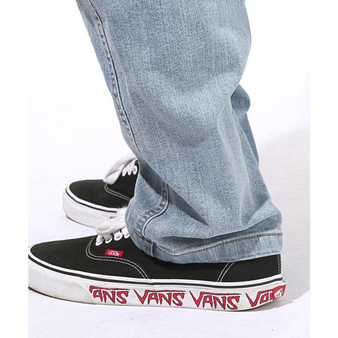 ラグスタイル LUXSTYLE ワイドペインターストレッチデニムパンツ/ワイドパンツ メンズ ワークパンツ ストレッチデニム ユニセックス ワークテイスト ハンマーループ （インディゴ） インディゴ