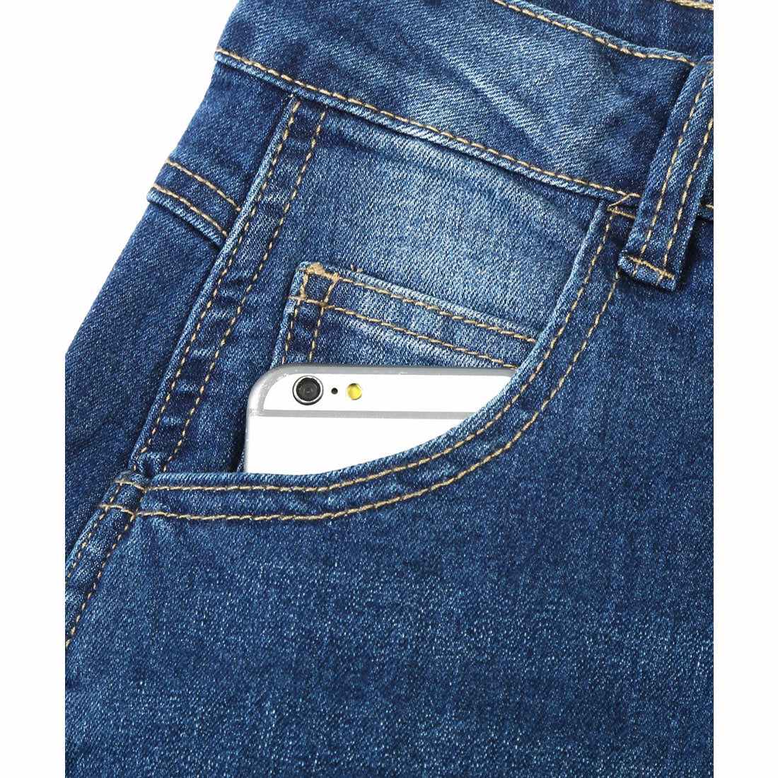 ラグスタイル LUXSTYLE ワイドペインターストレッチデニムパンツ/ワイドパンツ メンズ ワークパンツ ストレッチデニム ユニセックス ワークテイスト ハンマーループ （インディゴ） インディゴ