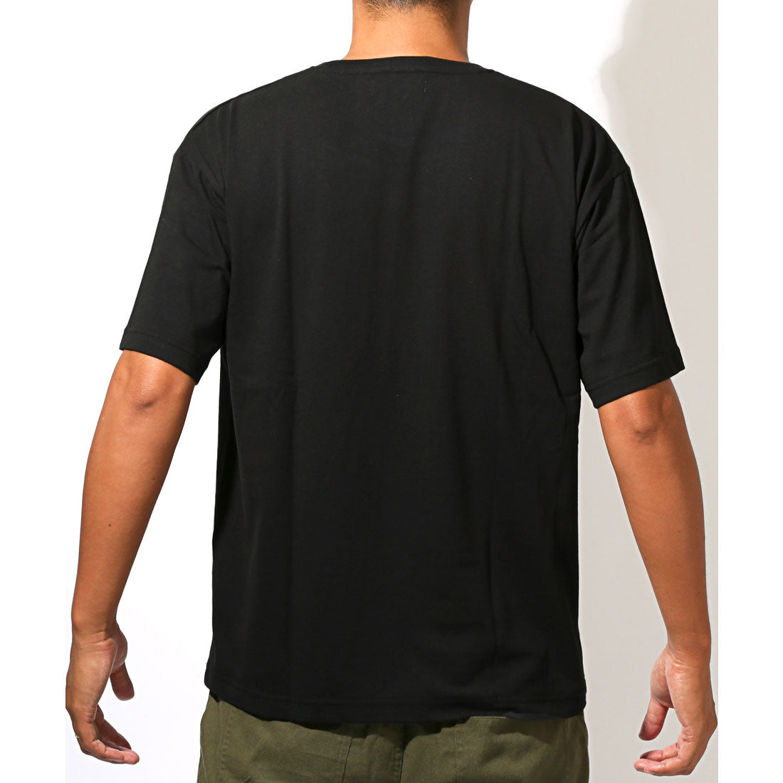 ラグスタイル LUXSTYLE メタルラインストーンフォトプリント半袖Tシャツ/トップス クルーネック フォトプリント メタル ラインストーン ニューヨーク NY 写真 風景 （Aブラック） Aブラック