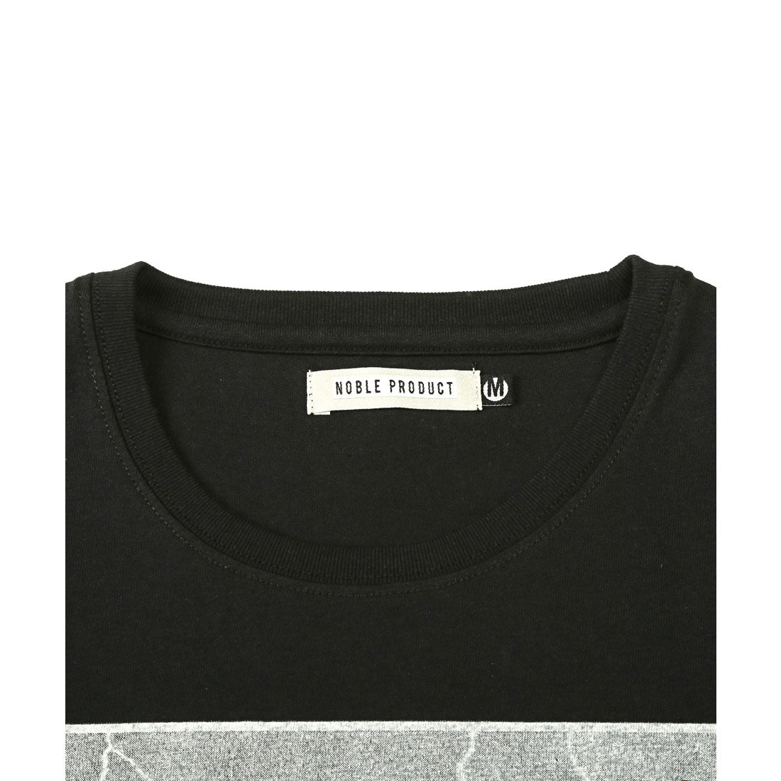 ラグスタイル LUXSTYLE メタルラインストーンフォトプリント半袖Tシャツ/トップス クルーネック フォトプリント メタル ラインストーン ニューヨーク NY 写真 風景 （Aブラック） Aブラック